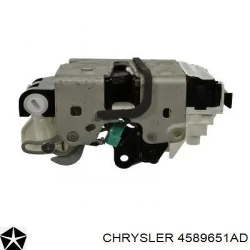 4589651AD Chrysler cerradura de puerta trasera izquierda