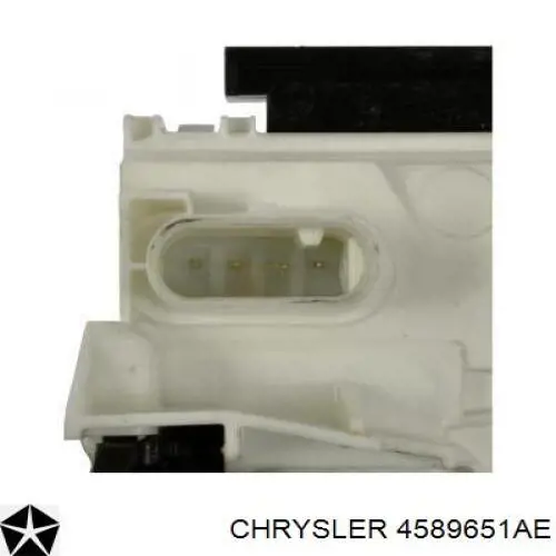 4589651AE Chrysler cerradura de puerta trasera izquierda