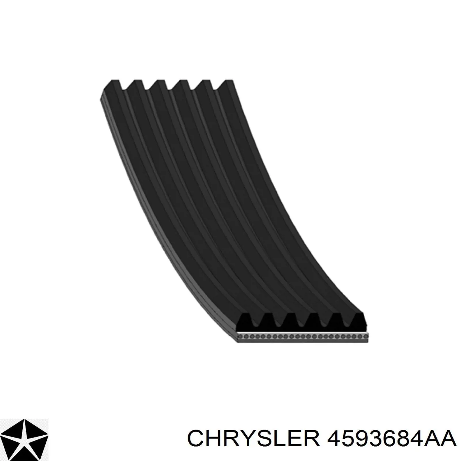 Comprar 4593684AA Chrysler Correa trapezoidal