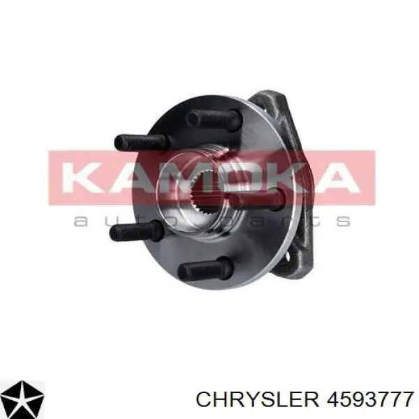 4593777 Chrysler cubo de rueda delantero