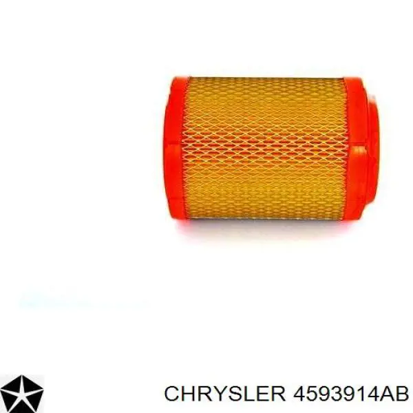 4593914AB Chrysler filtro de aire