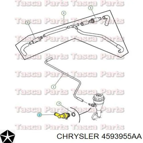 K04593955AA Fiat/Alfa/Lancia