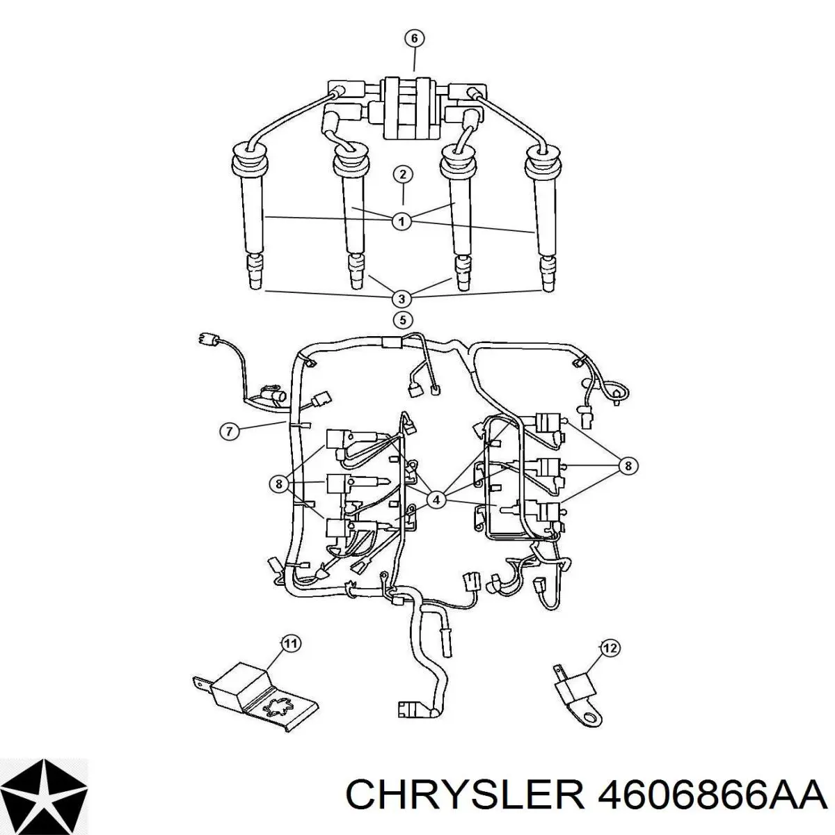 4606866AA Chrysler