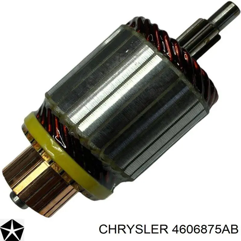 4606875AB Chrysler motor de arranque