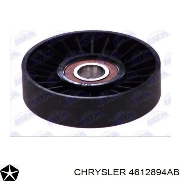 4612894AB Chrysler tensor de correa, correa poli v