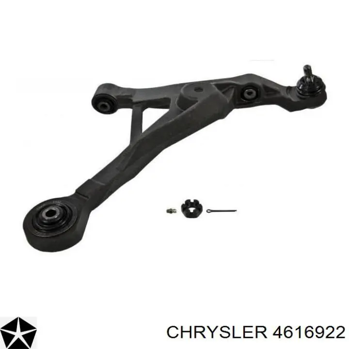 Brazo inferior derecho de la suspensión delantera 4616922 Chrysler