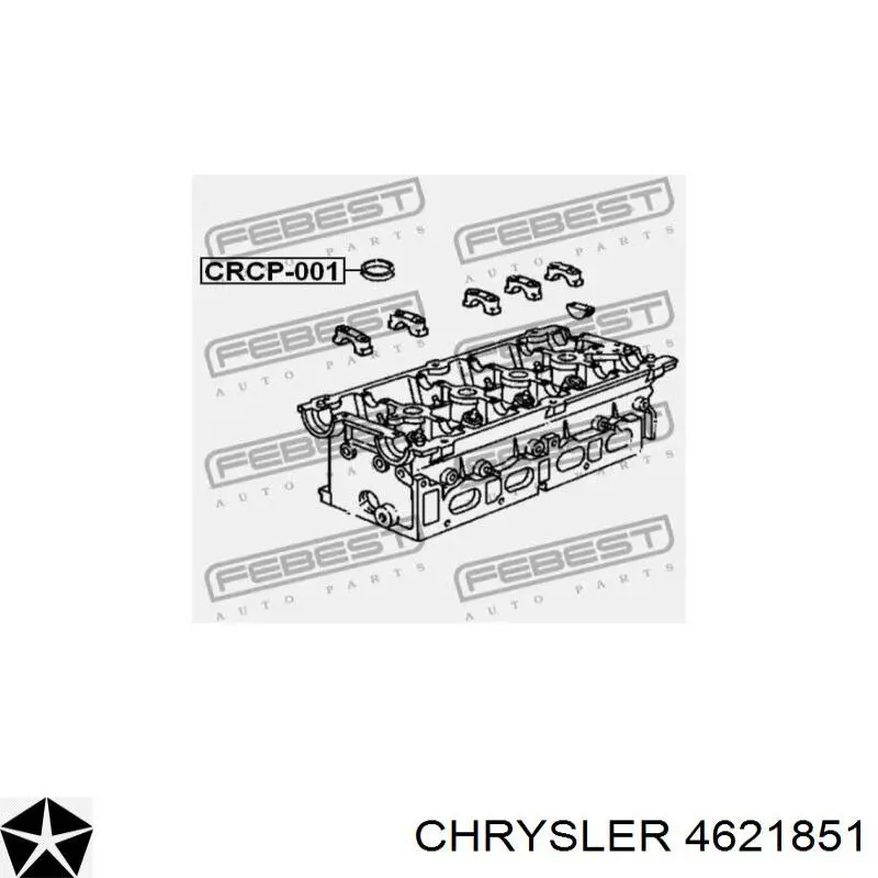 Junta anular, cavidad bujía Chrysler PT Cruiser 