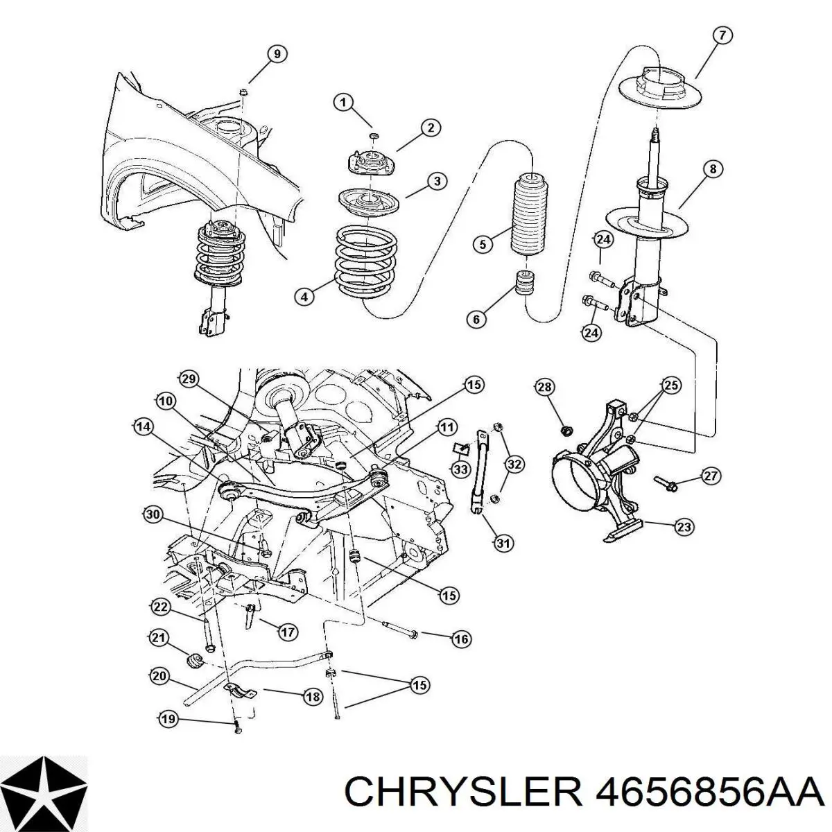 4656856AA Chrysler