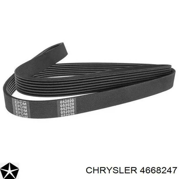 4668247 Chrysler correa trapezoidal