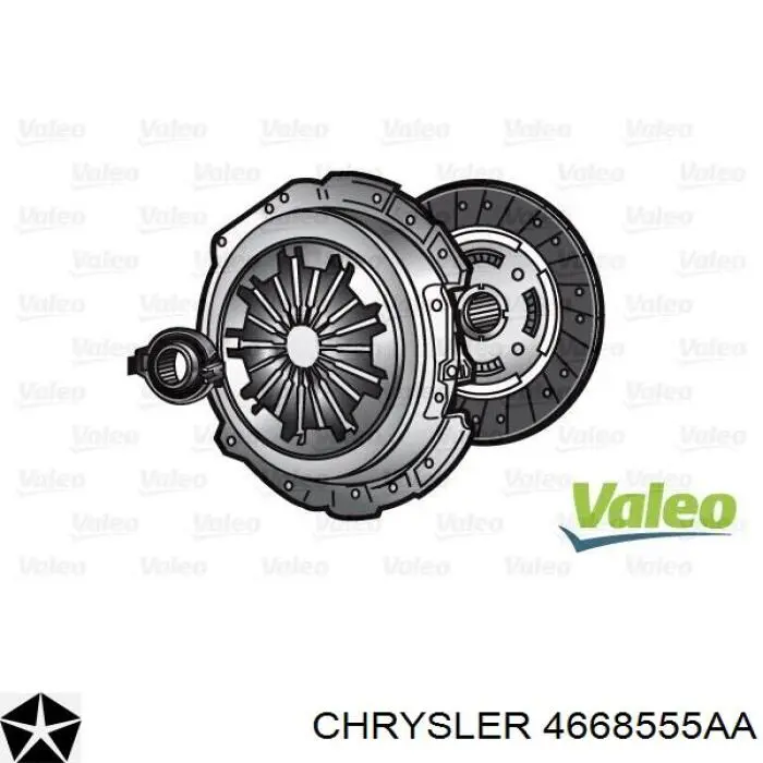 4668555AA Chrysler volante motor