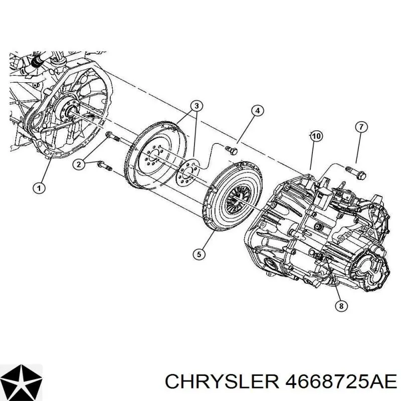 04668725AE Chrysler