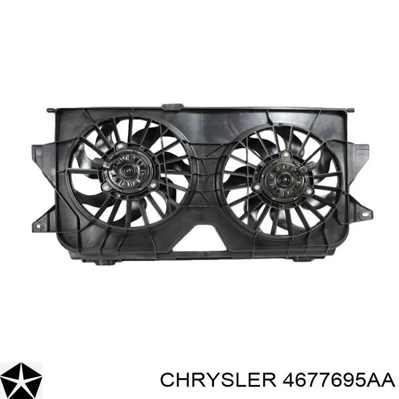 Ventilador de radiador Chrysler Voyager GRAND monovolumen (2000 - 2007) precio, desde 132,86 EUR