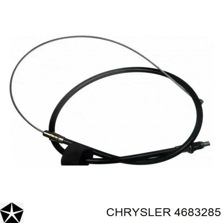 4683285 Chrysler cable de freno de mano delantero