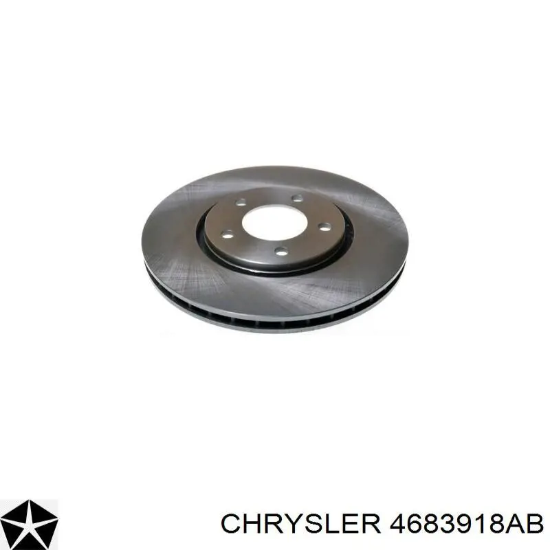 Disco de freno 4683918AB Chrysler