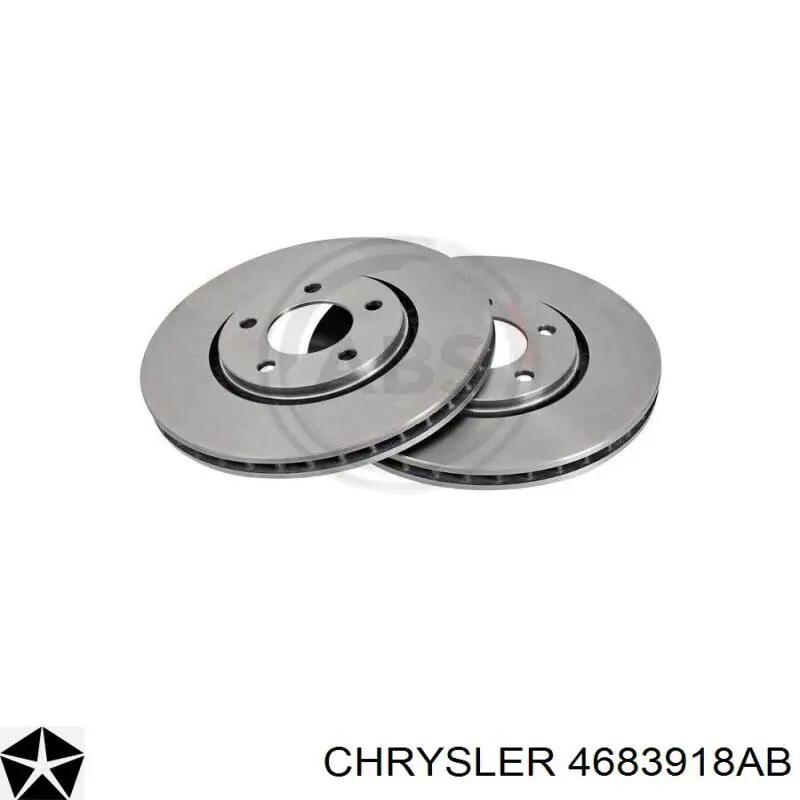 Comprar 4683918AB Chrysler Freno de disco delantero