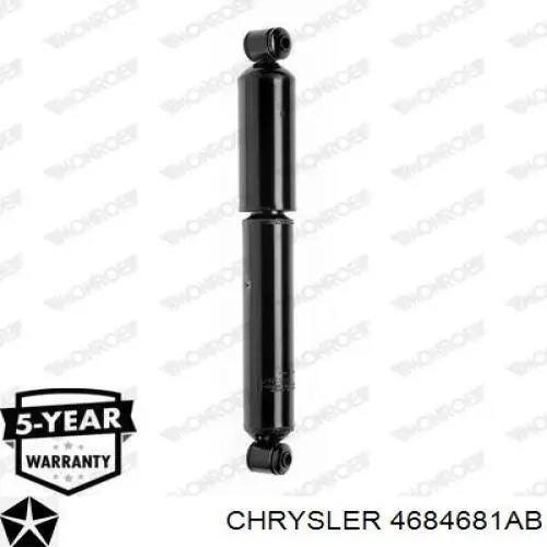 4684681AB Chrysler amortiguador trasero