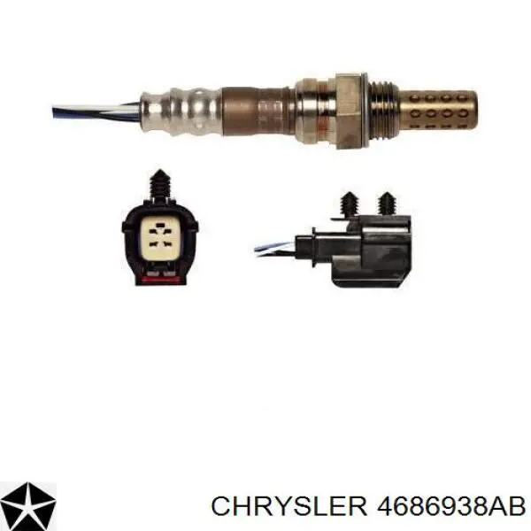 Sensor de oxígeno previo al catalizador 4686938AB Chrysler