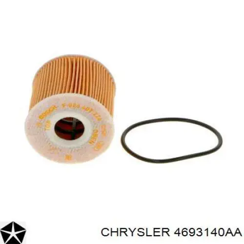 4693140AA Chrysler filtro de aceite
