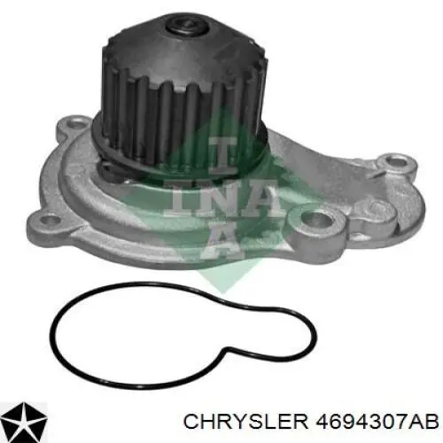 4694307AB Chrysler bomba de agua