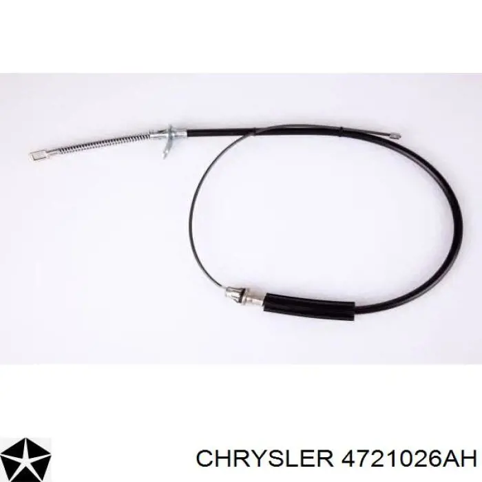 Cable de freno de mano trasero derecho K19821 ABS