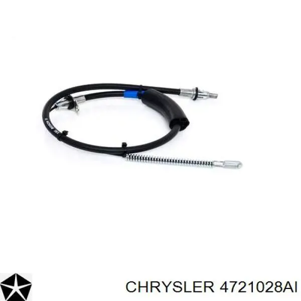 4721028AI Chrysler cable de freno de mano trasero derecho