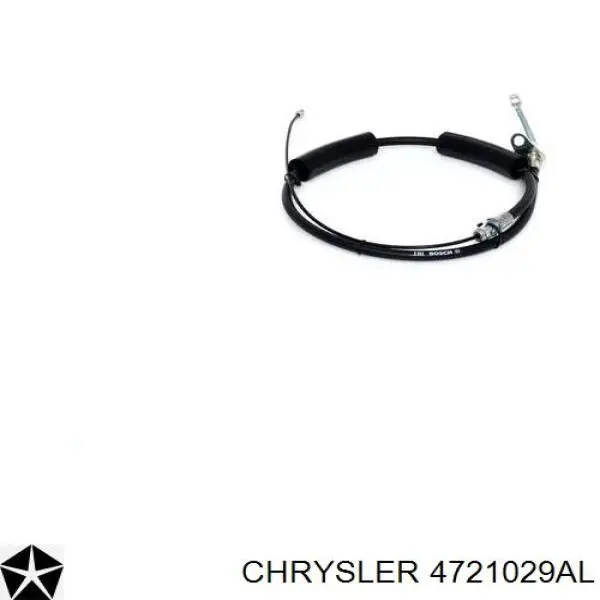 4721029AL Chrysler cable de freno de mano trasero izquierdo