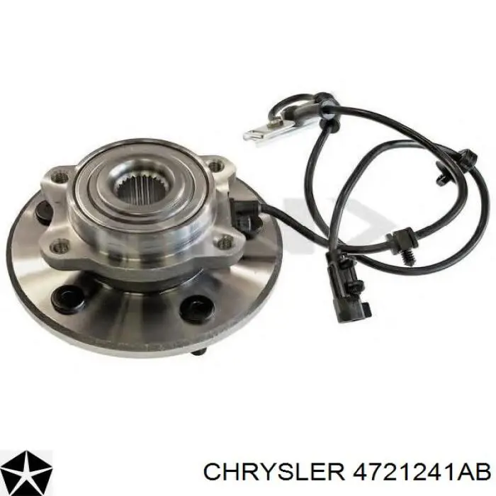 4721241AB Chrysler cubo de rueda delantero