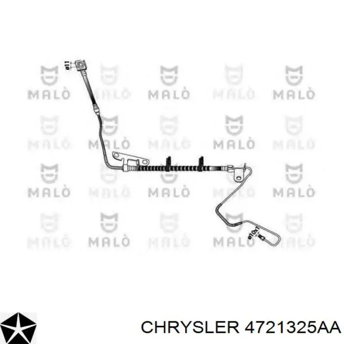 4721325AA Chrysler tubo flexible de frenos