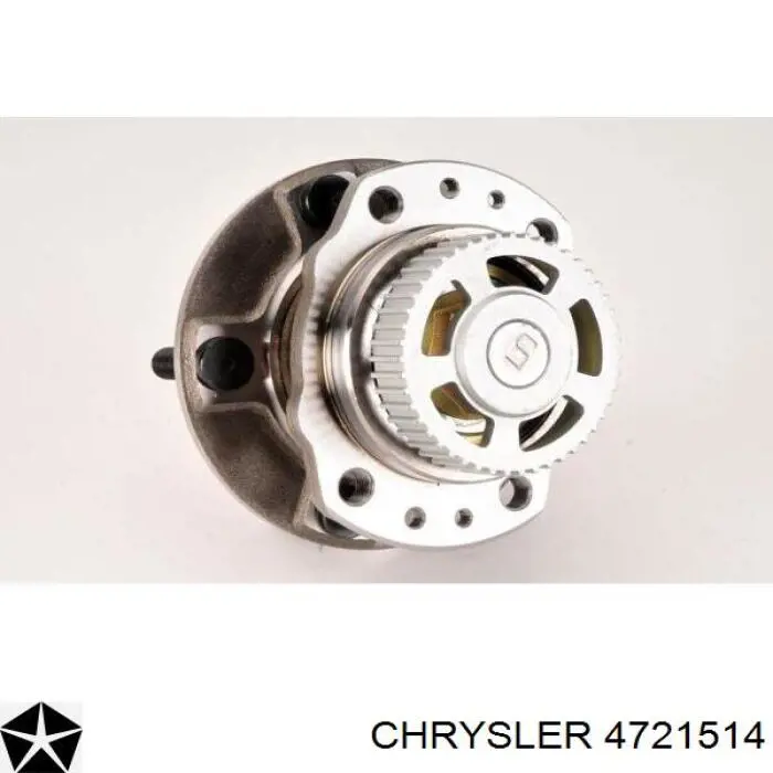 4721514 Chrysler cubo de rueda trasero