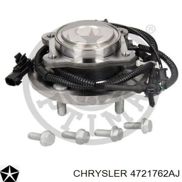 4721762AJ Chrysler cubo de rueda trasero