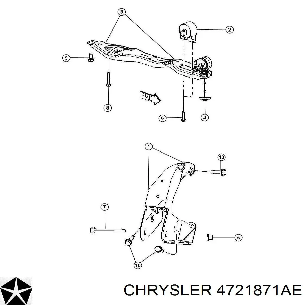 04721871AB Chrysler