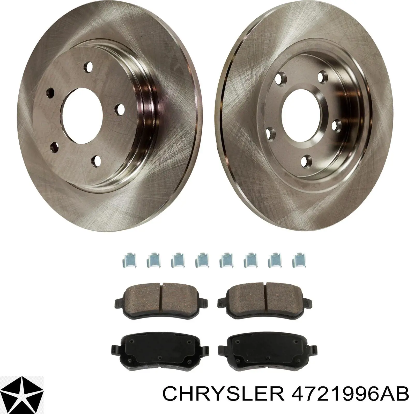 Disco de freno trasero Chrysler 4721996AB precio, desde 36,76 EUR