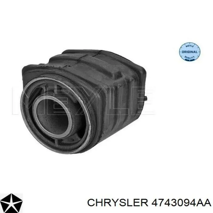 Silentblock del brazo de suspensión 4743094AA Chrysler
