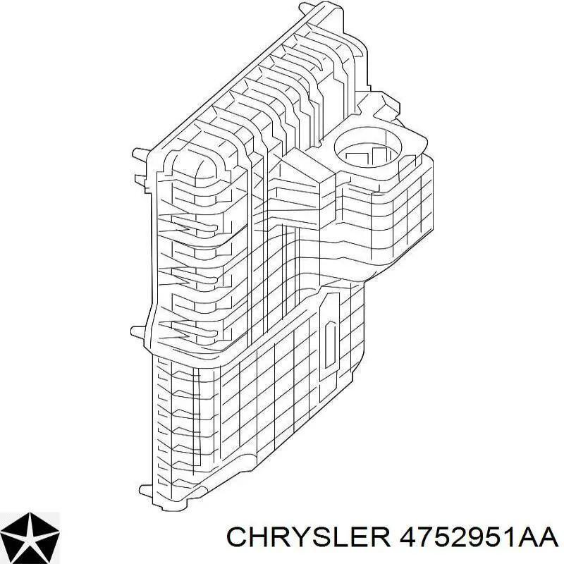 Cárter de aceite, caja automática para Chrysler Pacifica 