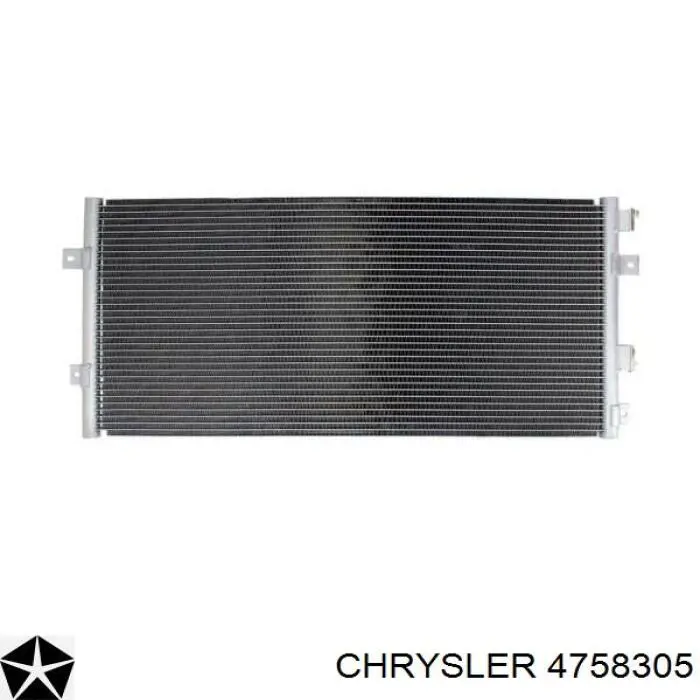 4758305 Chrysler condensador aire acondicionado