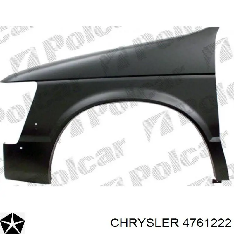 Aleta delantera para Chrysler Voyager I ES 