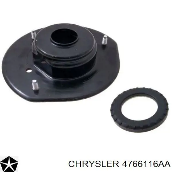 4766116AA Chrysler soporte amortiguador delantero