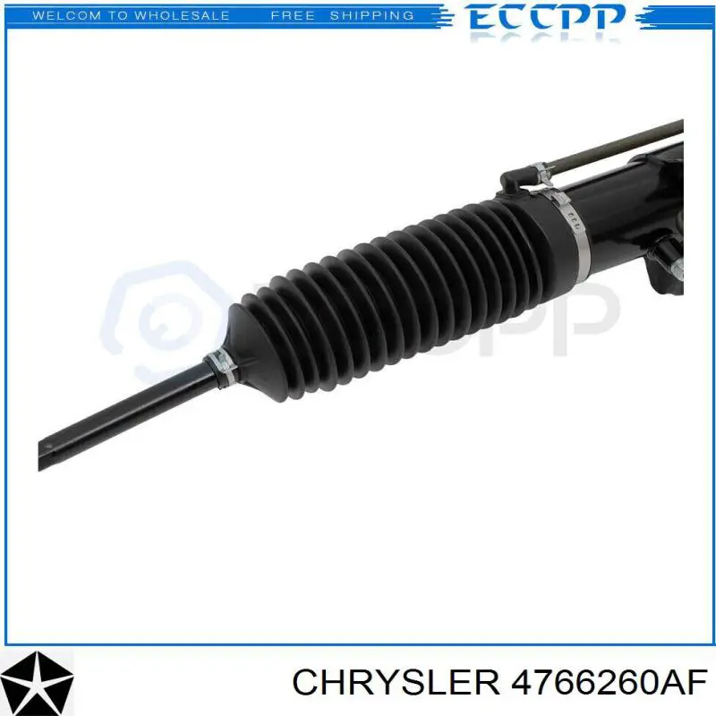 04766250AK Chrysler cremallera de dirección