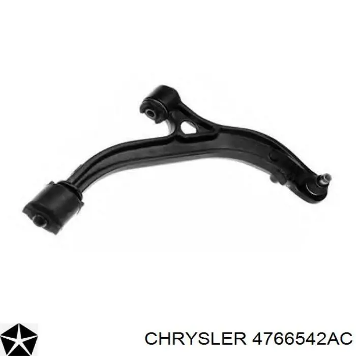 Brazo inferior derecho de la suspensión delantera Chrysler 4766542AC precio, desde 81,31 EUR