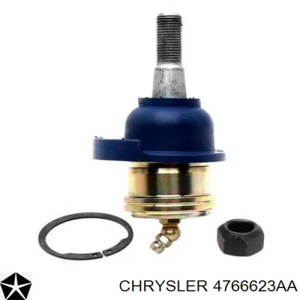 4766623AA Chrysler barra oscilante, suspensión de ruedas delantera, inferior izquierda