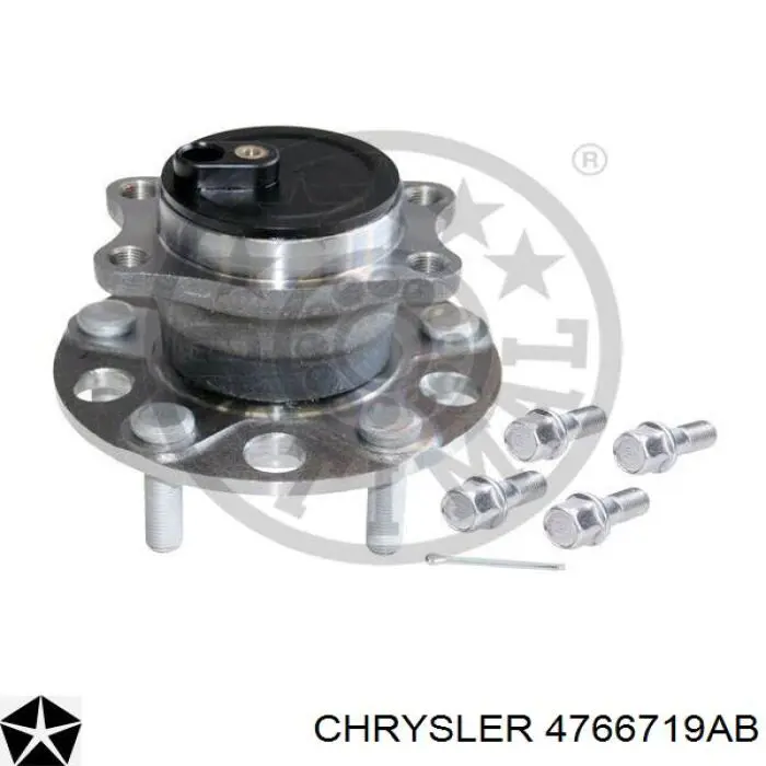 Comprar 4766719AB Chrysler Cubo de rueda, Eje trasero