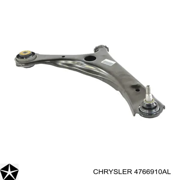 Brazo inferior derecho de la suspensión delantera 4766910AL Chrysler