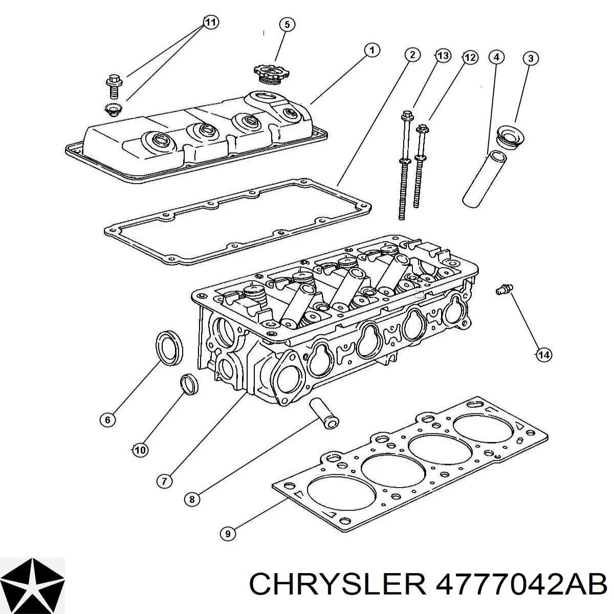 K04777042AB Fiat/Alfa/Lancia