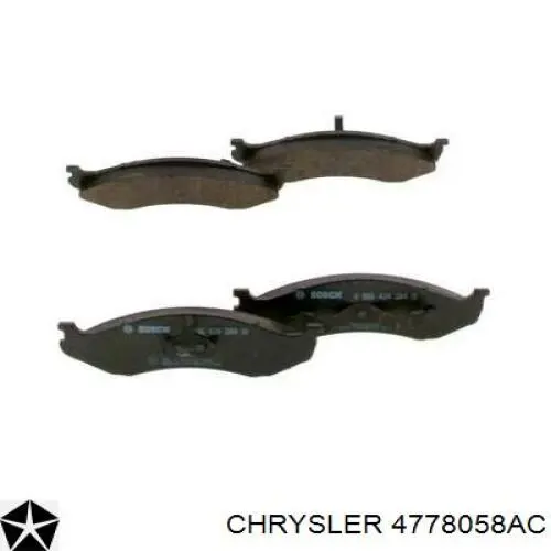 Pastillas de freno delanteras Jeep Grand Cherokee 1 Z