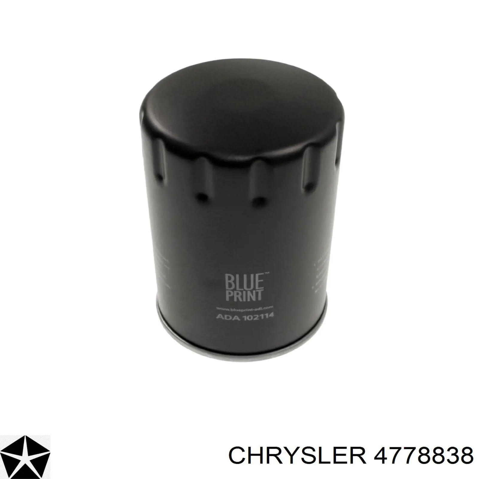 Filtro de aceite Chrysler 4778838 precio, desde 4,29 EUR