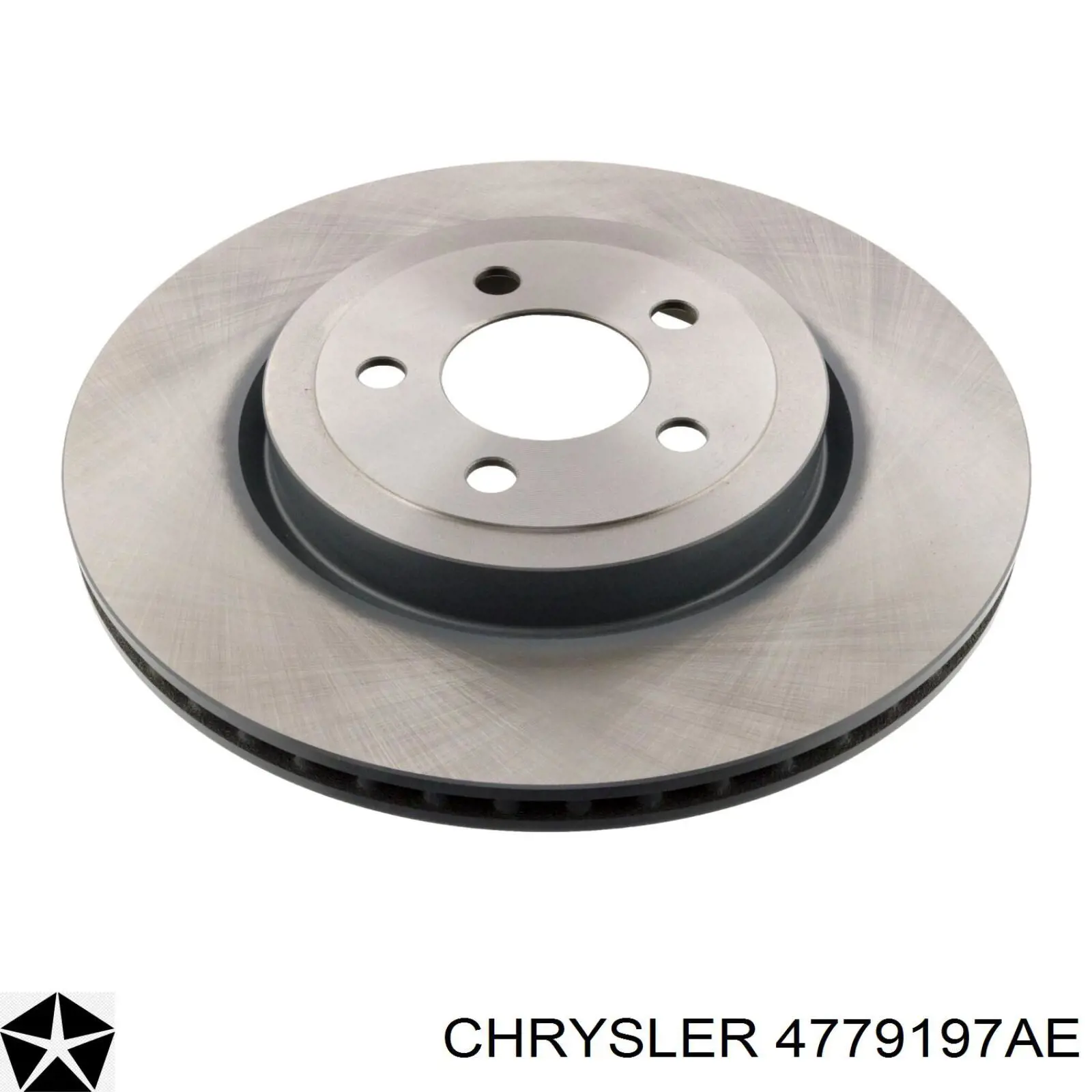 4779197AE Chrysler freno de disco delantero