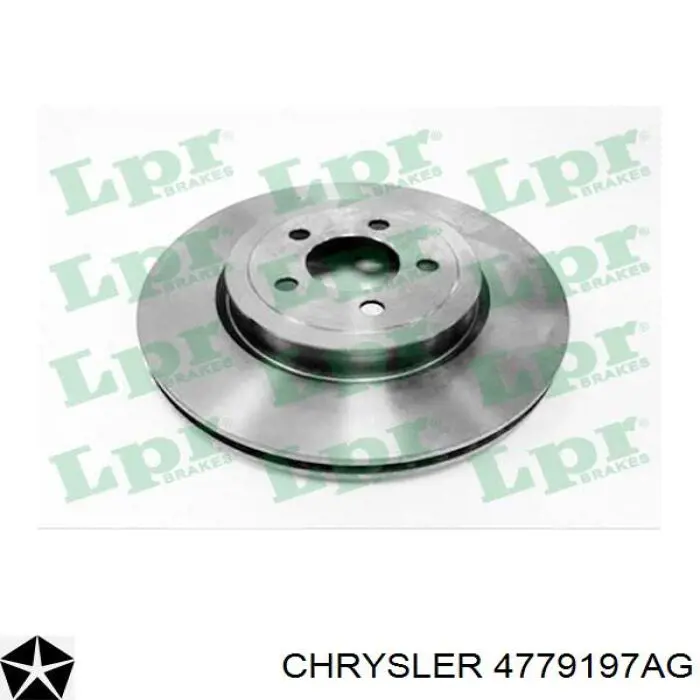 Comprar 4779197AG Chrysler Freno de disco delantero
