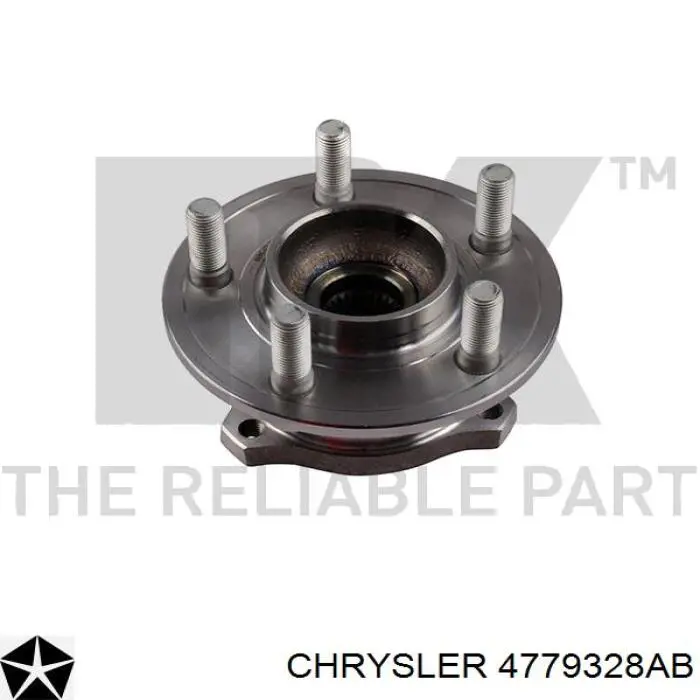 Buje de rueda delantero 4779328AB Chrysler