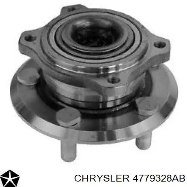 4779328AB Chrysler cubo de rueda delantero