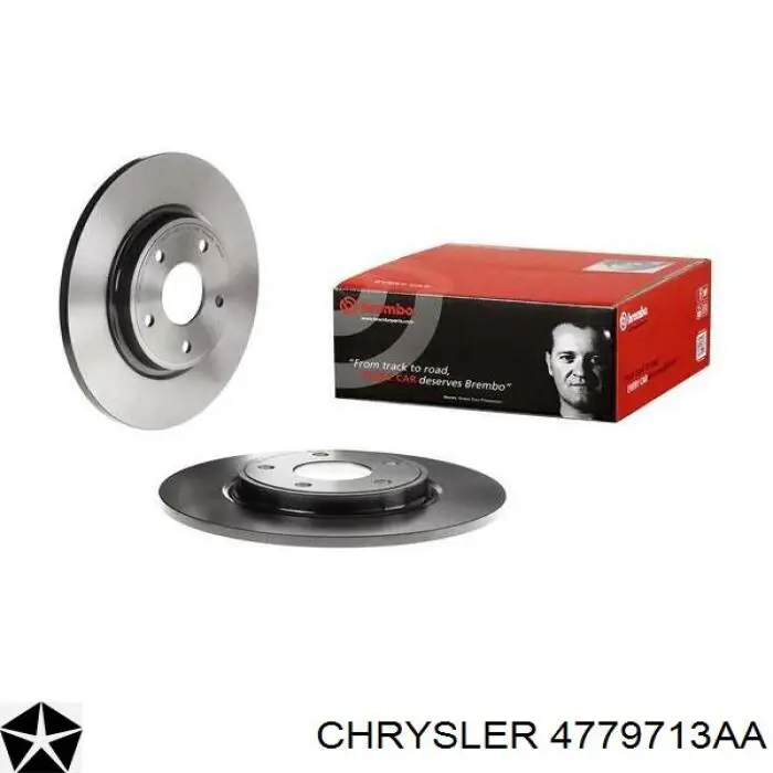 Disco de freno trasero Chrysler 4779713AA precio, desde 50,28 EUR